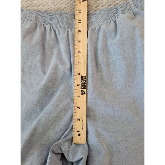 Alfred Dunner Pants Petite 12P Light Blue Elastic Waist Pull On - Picture 8 of 10